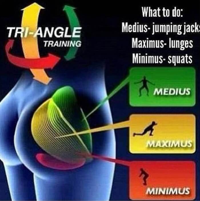 Tri-Angle Butt Training - How To Training Your Ass Legs Squats