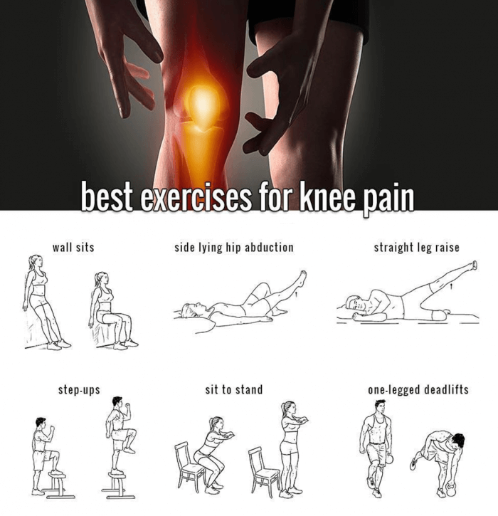 Best Exercises for Knee Pain! You Must Try This Exercises Legs