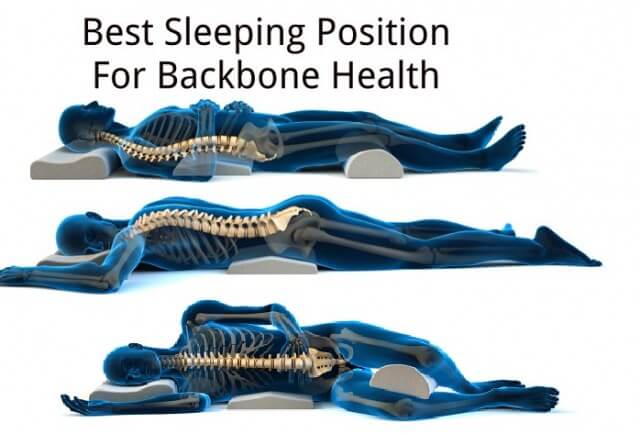 Best Sleeping Position For Backbone Health ! Healthy Fitness Tip