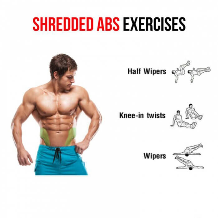 Shredded Abs Exercises ! Sixpack Workout Part 4