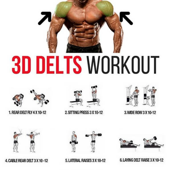 3d Delts Workout! Best Shoulder Training Plan