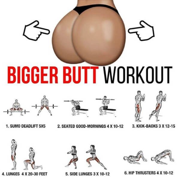 Bigger Butt Workout! Healthy Fitness Plan