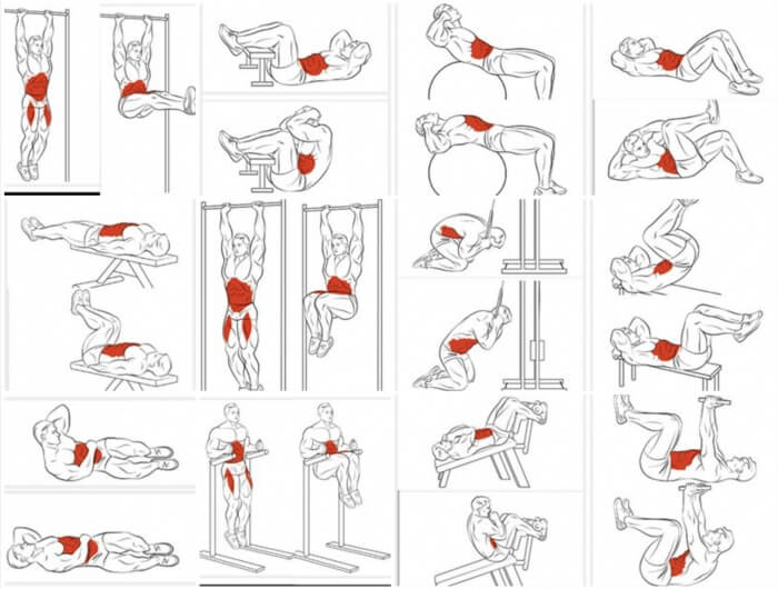 Best Of Sixpack Exercises! Hardcore Abs Training Plan