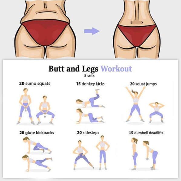 Butt And Legs Workout! Strong And Fit Body Training Plan