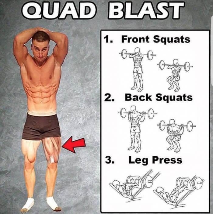 Quad Blast! Hard Leg Training Plan