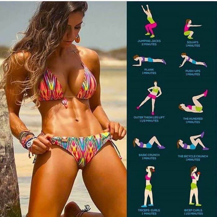 Beach Body Workout Plan! Butt, Legs, Abs